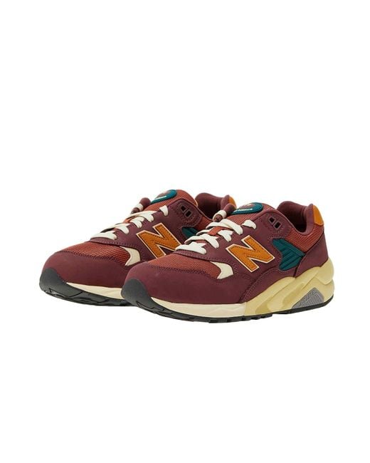 New Balance Brown 580 'Washed Burgundy' for men