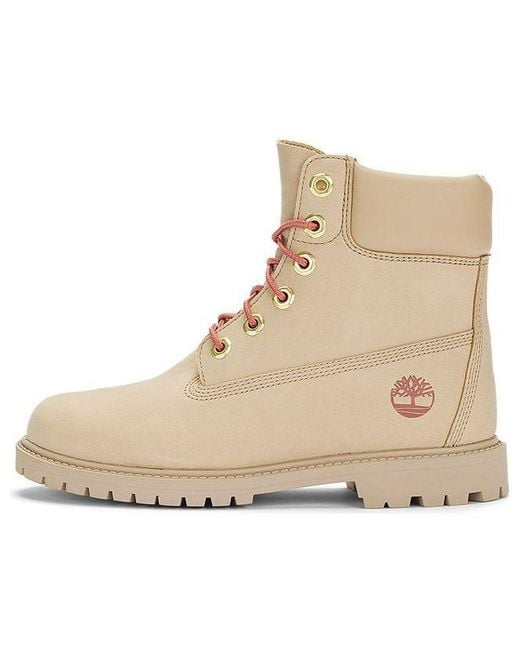 Timberland Natural (Wmns) Premium Waterproof Boots Nubuck'