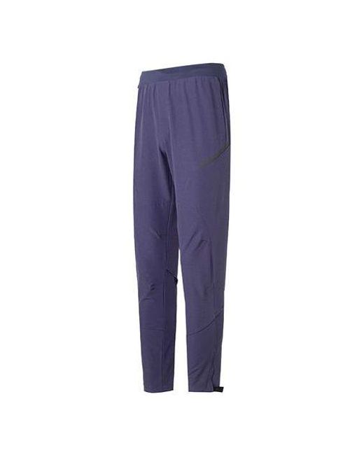 Under Armour Blue Unstoppable Brushed Pants for men