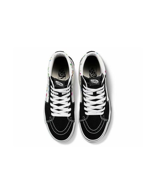 Vans Black Sk8-Hi High-Top Sneakers