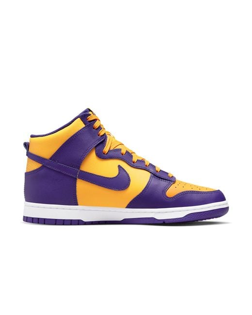 Nike Blue Dunk High Retro Shoe for men