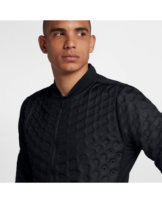 Nike Aeroloft Three-dimensional Honeycomb Down Jacket in Black for Men |  Lyst