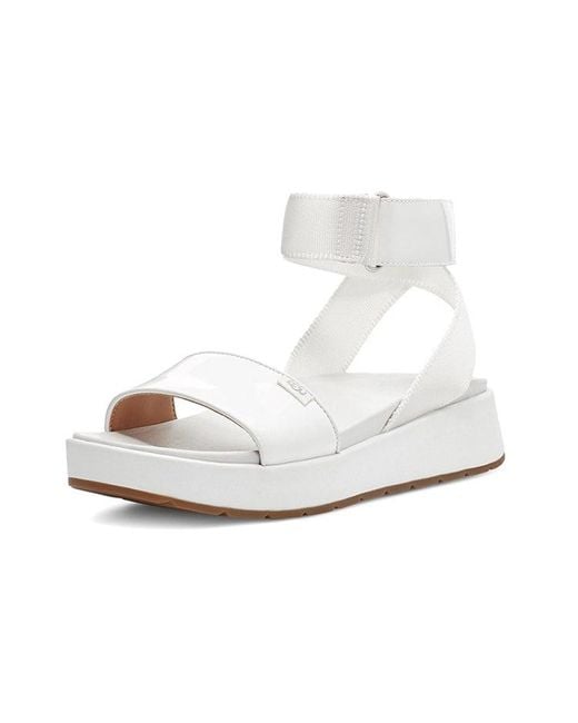 Ugg White (Wmns) Lennox Series Sports Sandals