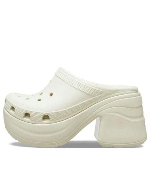 CROCSTM White Siren Clog 'Bone'