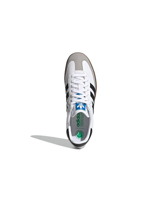 Adidas White Samba Vegan Gum' for men