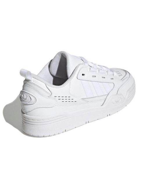 Adidas White 'adi2000' Sneakers for men