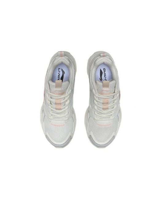 Li-ning White (Wmns) Retro Running