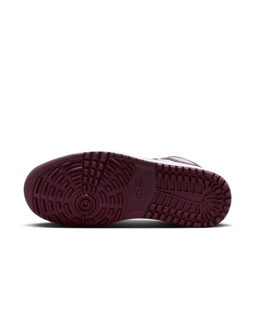 Nike Purple 1 Retro High Golf 'Bordeaux' for men