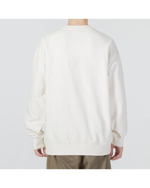 PUMA White Das Cc Graphic Crew Sweater for men