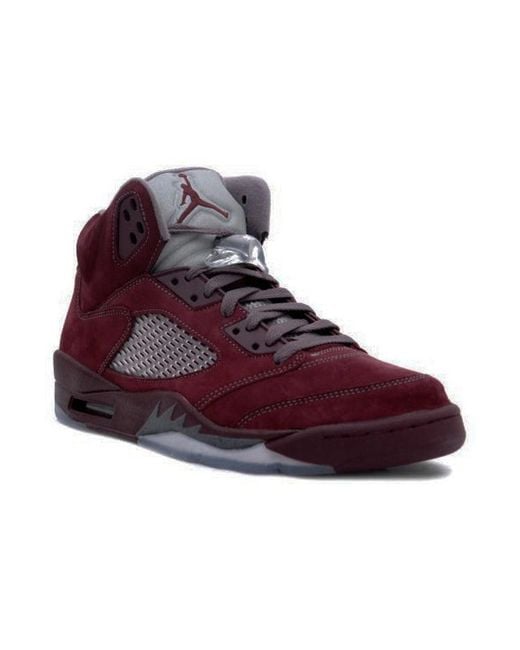 Nike Red 5 Retro Ls 'Burgundy' for men