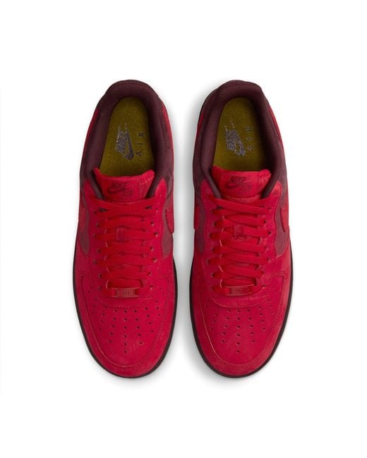 Nike Red Air Force 1 Low 'Layers Of Love' for men