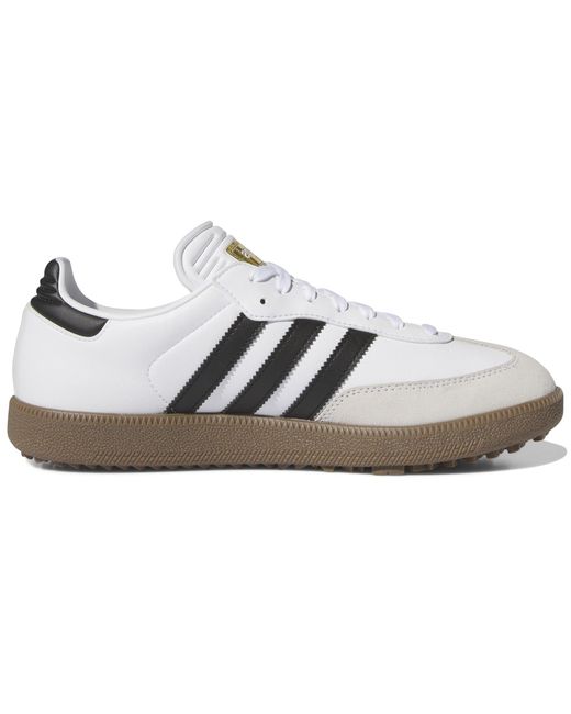 Adidas White Samba Golf Gum' for men