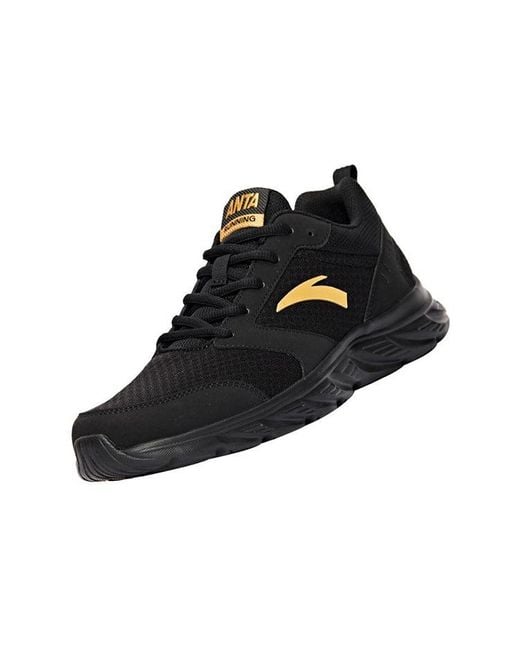 Anta Black Running Series Sneakers for men