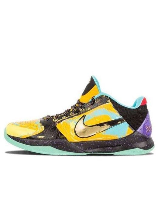 Nike Yellow Zoom Kobe 5 'Prelude' for men