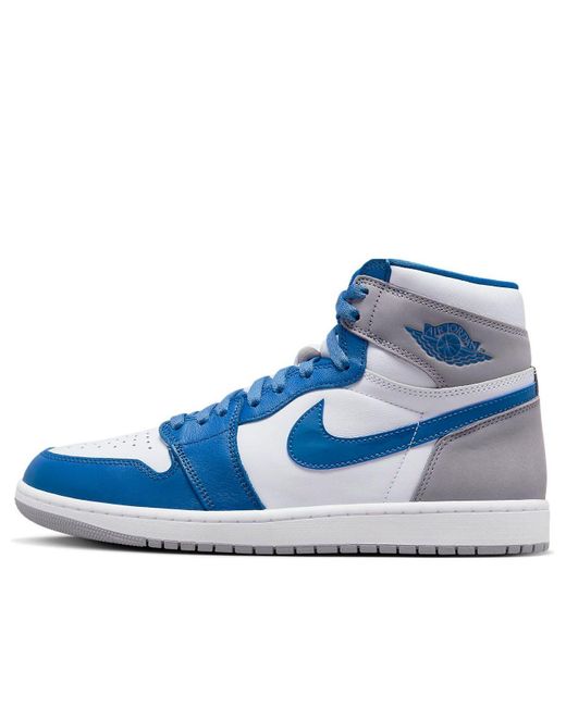 Nike Blue 1 Retro High Og 'True' for men