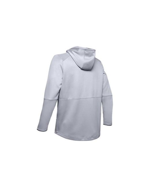 Under Armour Blue Warmup Training Sports Hooded Tops for men