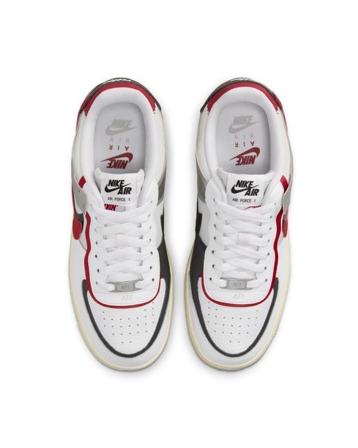 Nike White (Wmns) Air Force 1 Shadow