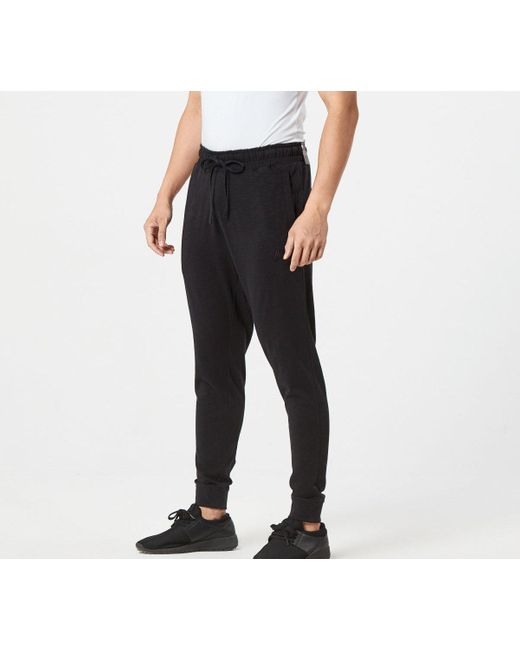 Nike Black Sportswear Dual Drawstring Sports Long Pants for men