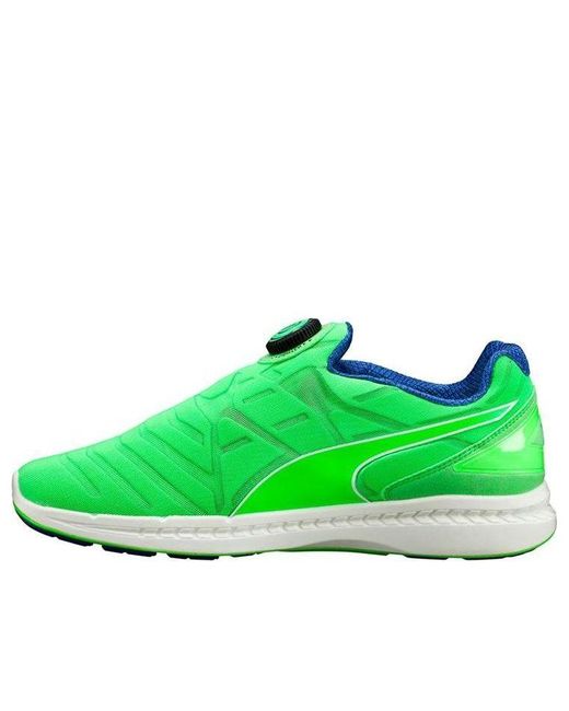 PUMA Green Ignite Disc Sneakers 'Neon' for men