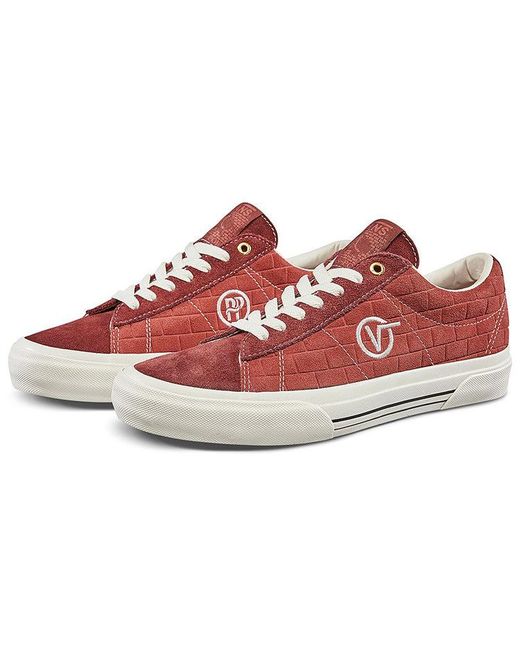 Vans Red Passport X Sid Pro Ltd 'Brick' for men