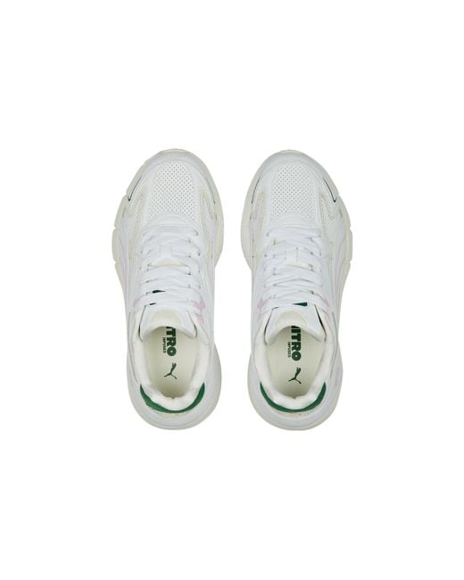 PUMA White (Wmns) Teveris Nitro 'Preppy