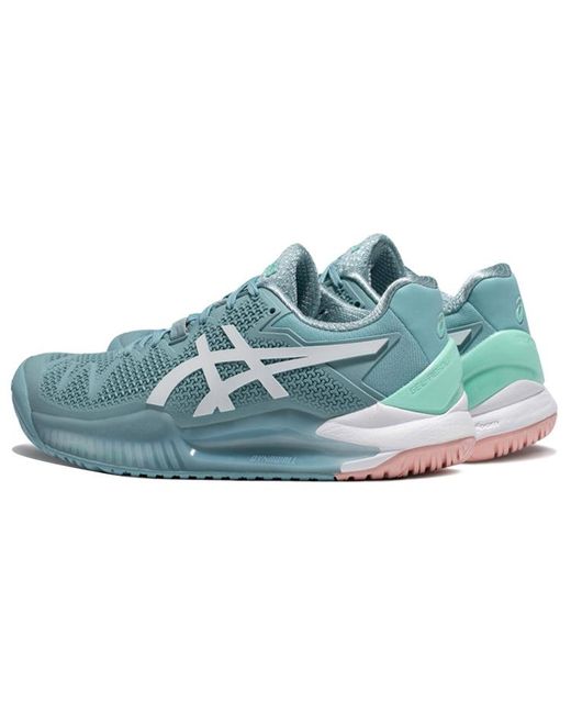 Asics Blue (Wmns) Gel Resolution 8 'Smoke'