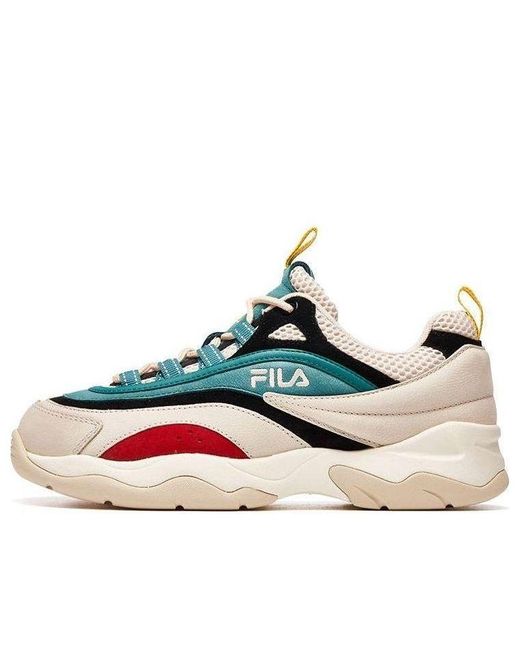 Fila White Fila Ray Classic Sport Shoes for men