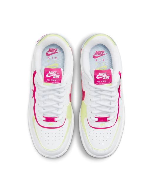 Nike White (Wmns) Air Force 1 Shadow