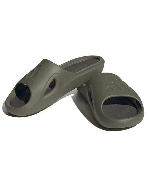 Adidas Green Adicane Slide Strata' for men