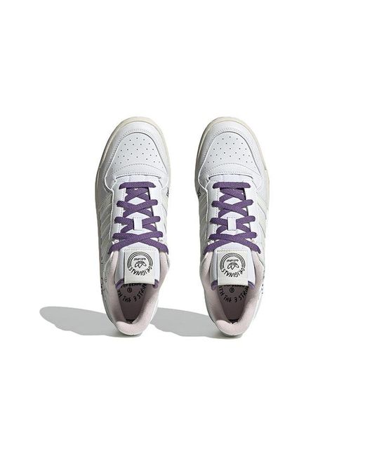 Adidas White Originals Forum Low Cl for men