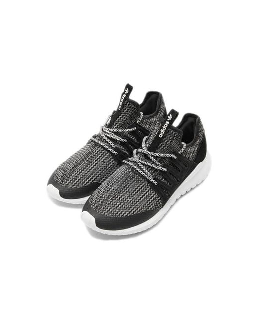 Adidas Black Tubular Cozy Breathable Running Shoes for men