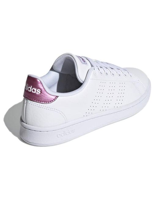 Adidas White (Wmns) Advantage Cherry Metallic'