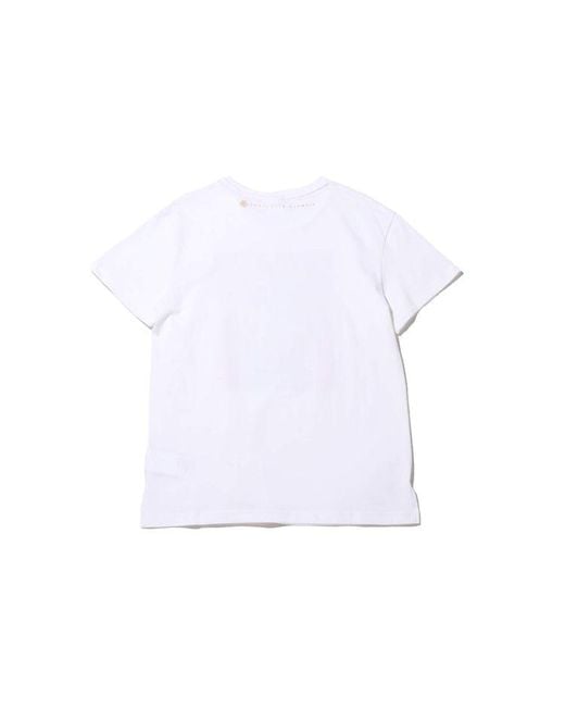 PUMA White (Wmns) X Charlotte Crossover Sp20 Logo Printing Round Neck Short Sleeve