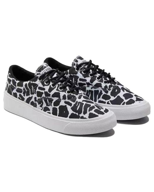 Converse Blue Skidgrip Stylish Low Top Casual Canvas Shoes Printing for men
