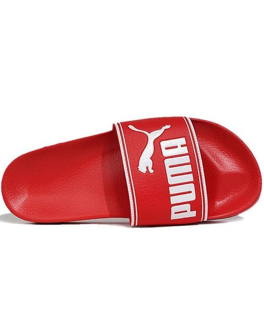 PUMA Red Leadcat Slide for men