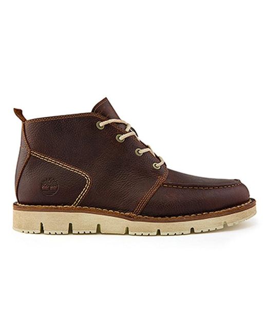 Timberland Brown Westmore Moc-toe Chukka Boots for men