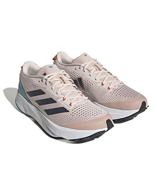 Adidas White Adizero Sl Running Sneakers 'Wonder Quartz' for men