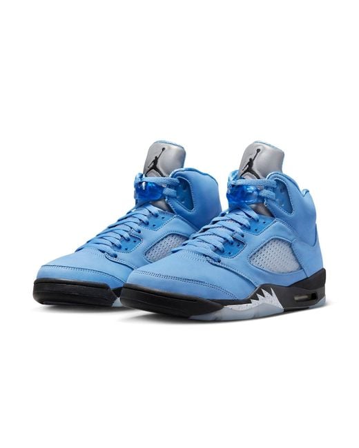 Nike Blue 5 Retro 'Unc University' for men
