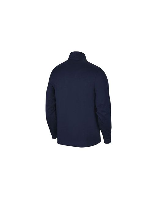 Nike Blue Dri-Fit Woven Training Casual Sports Jacket Obsidian for men