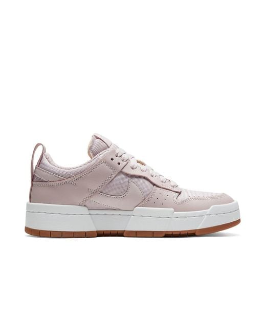Nike White (Wmns) Dunk Low Disrupt 'Barely Rose'