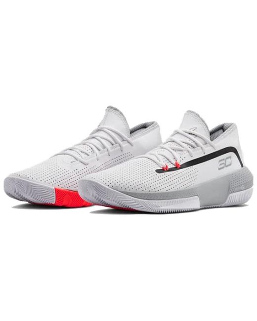 Under Armour White Curry 3Zer0 3 for men