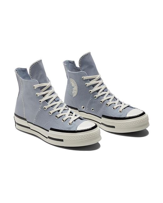 Converse Blue Chuck 70 Plus Hi 'Fog' for men