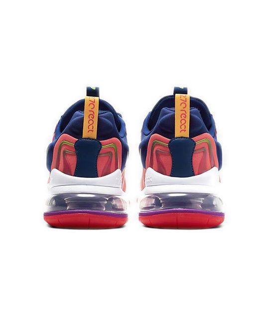 Nike Blue Air Max 270 React Eng 'Raspberry Ripple' for men