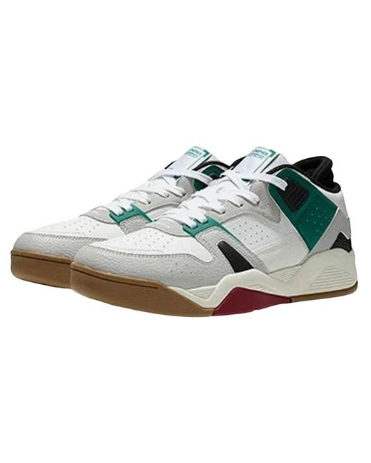 Li-ning Blue Retro Basketball Mid for men