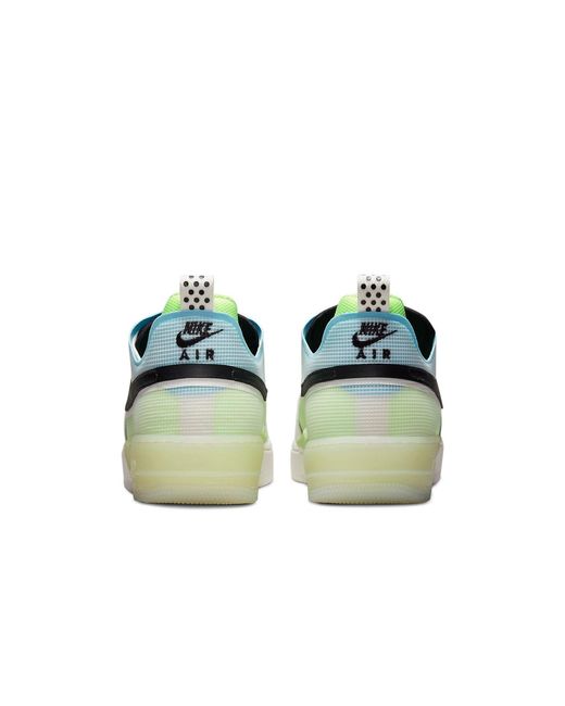 Nike Blue Air Force 1 React 'Sail Barely Volt' for men
