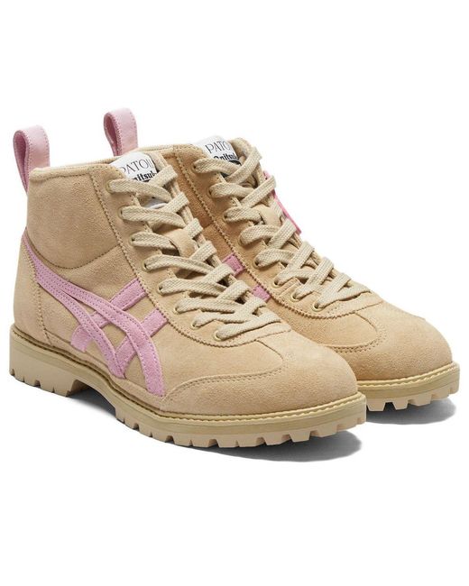 Onitsuka Tiger Brown X Patou Rinkan 'Putty Cotton Candy' for men