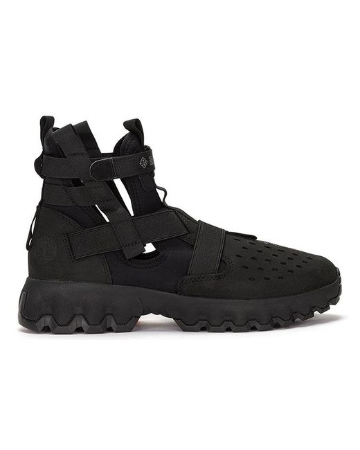 Timberland Black Greenstride Edge Lace Up Boot Sandals for men
