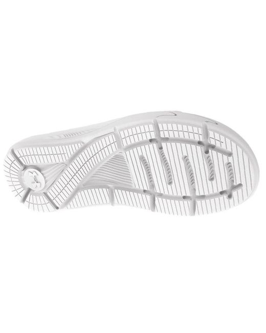 Under Armour White Mercenary Slide Halo' for men
