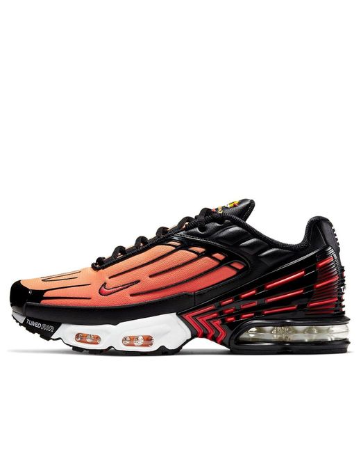 Nike Red Air Max Plus 3 'Tiger' for men