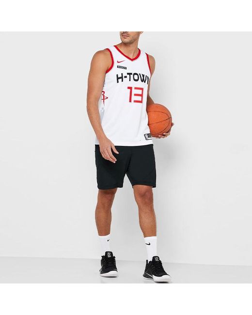 Nike Gray Nba Sw Jersey Harden 13 Houston Rockets for men